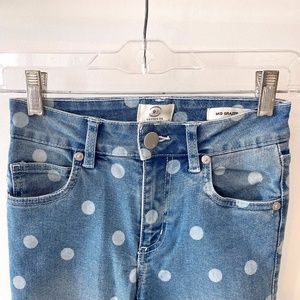 Skinny Polka Dot High Waist Cotton On Jeans Size 2